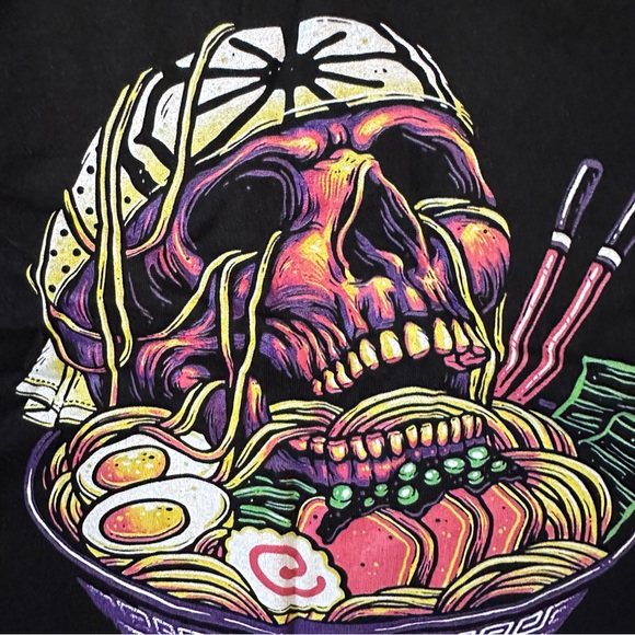 🌿10/$10🌿NWT Ramen Skull Tank - Picture 7 of 7